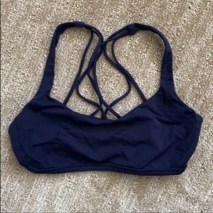 Lululemon Navy Sports Bra Size 6